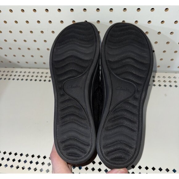 Clarks Cloudsteppers Breeze Dawn Womens Slip On Loafers Flats Size 9 M Black - Picture 7 of 9